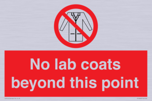 No lab coats beyond this point